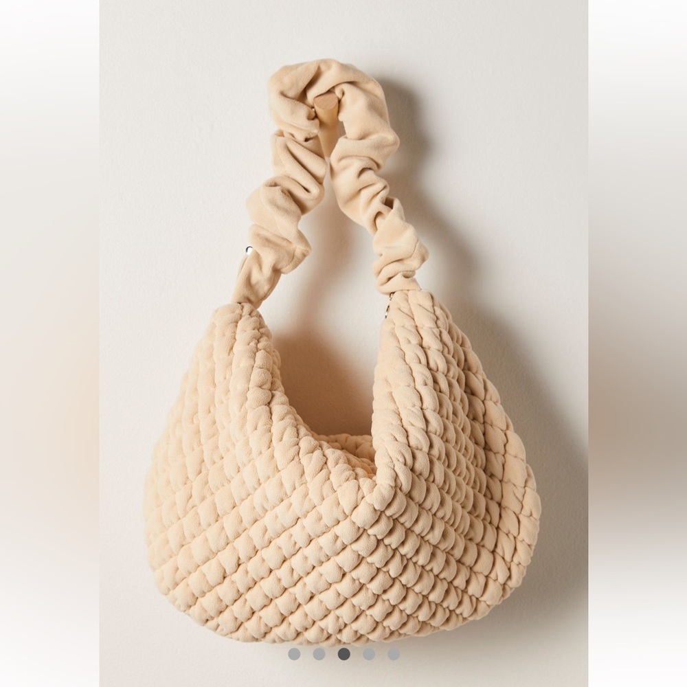 Free people fleece pucker-up carry all nwt